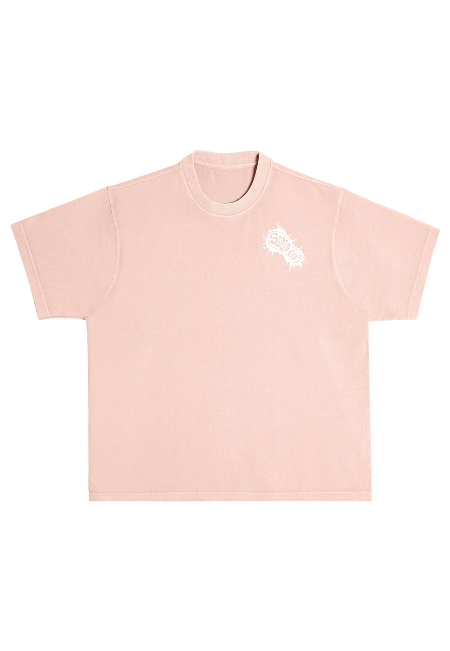 Foundation Heavyweight Tee Pink - Powder