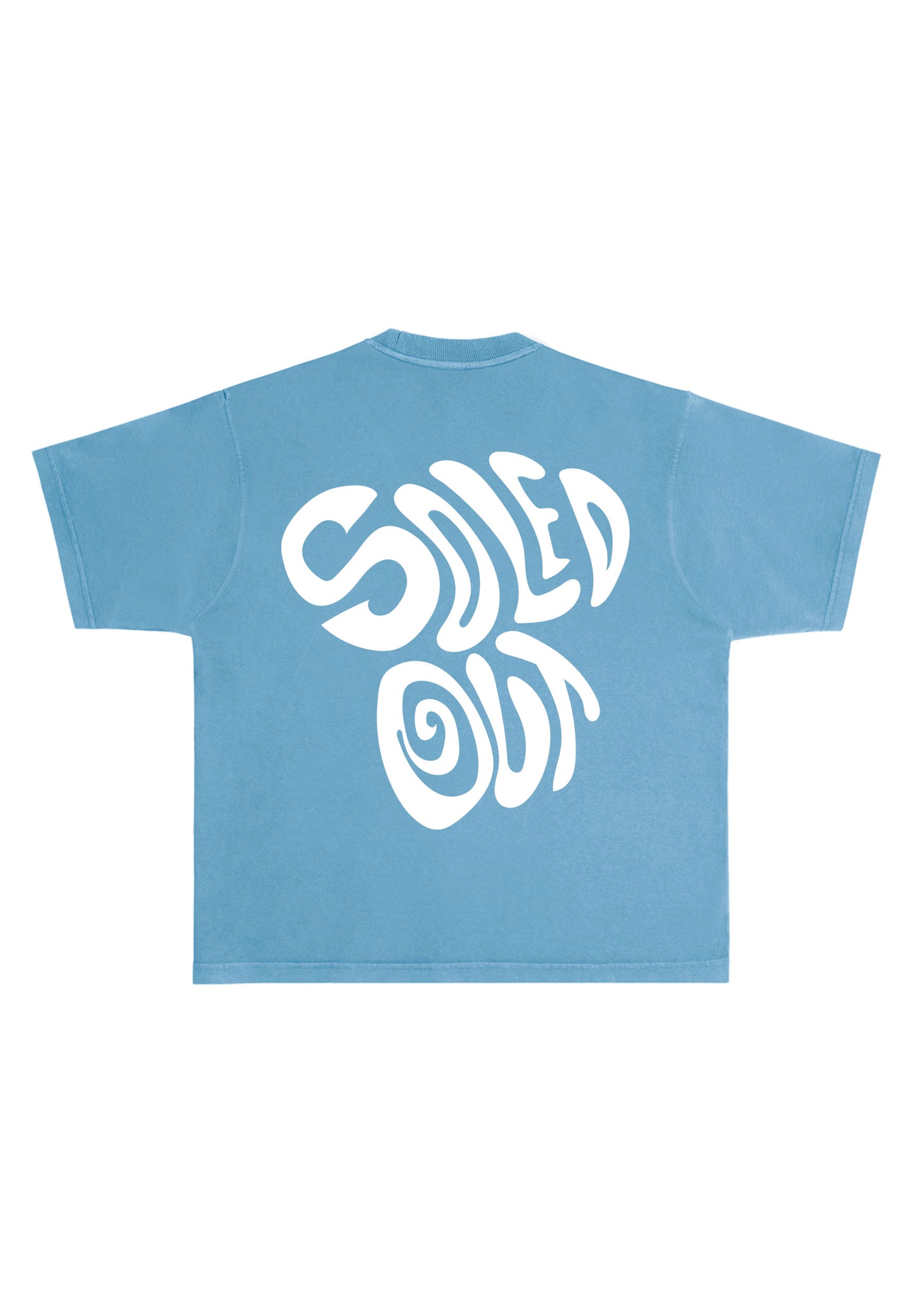 Foundation Heavyweight Tee Blue - Ocean